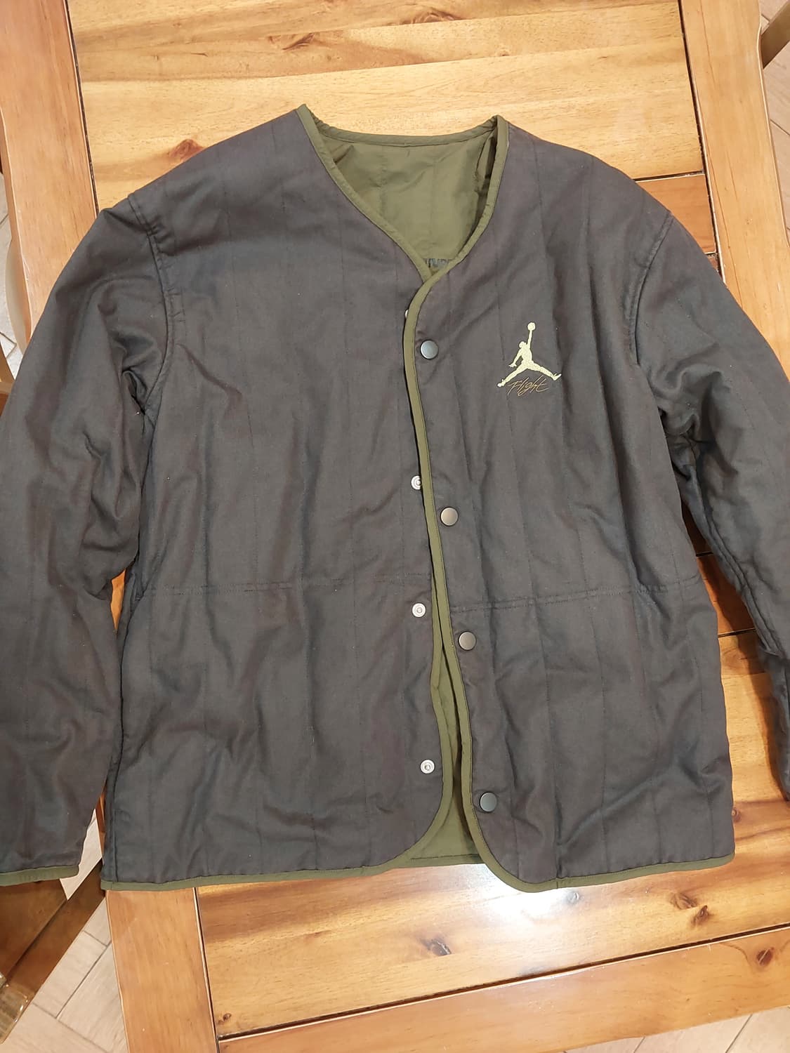 나이키 조던 플라이트 헤리티지 남성 리버서블 자켓 깔깔이 M사이즈 상품이미지6