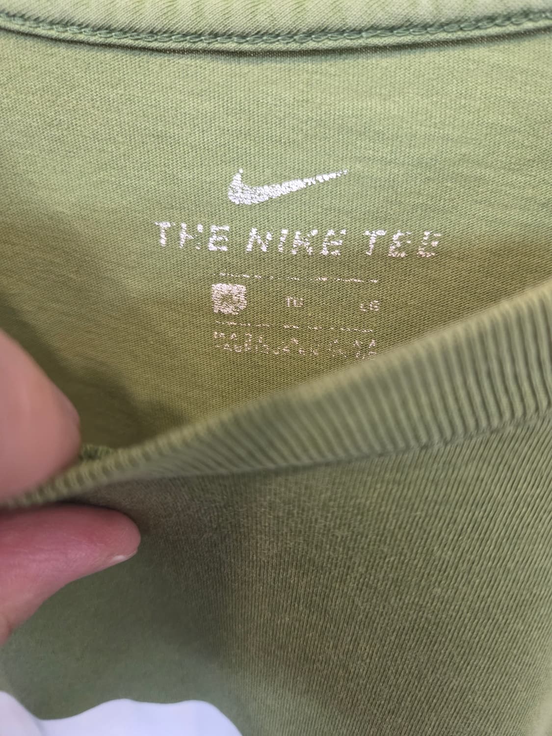 나이키 더블스우시 반팔 카키 L 상품이미지3