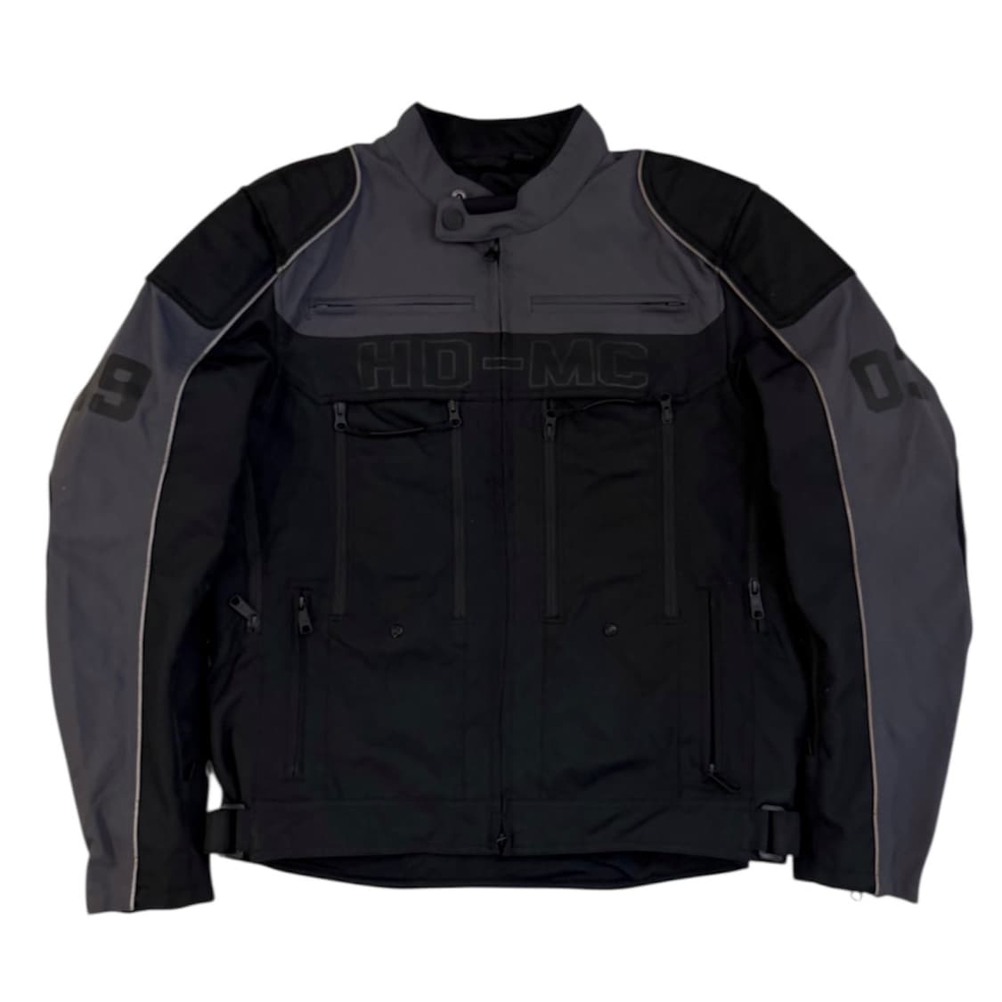 할리데이비슨 스위치백 라이딩 자켓 블랙 차콜 상품이미지1