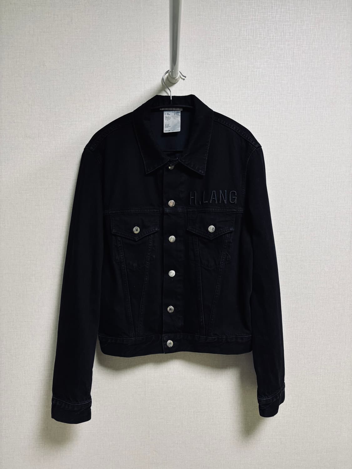 헬무트랭 Helmut Lang 블랙 데님 트리거 자켓 상품이미지1