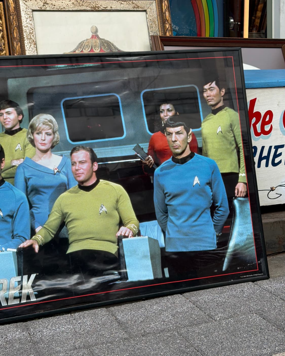 빈티지 소품 스타트랙 포스터 액자 상품이미지3