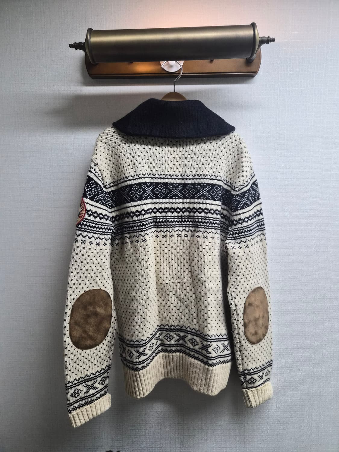 M/100) 폴로 랄프로렌 RUGBY 90's 숄카라 니트 팝니다 상품이미지2