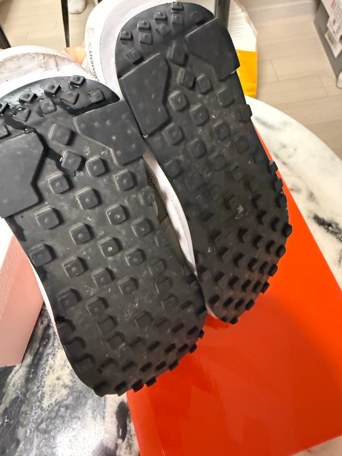 나이키 x 사카이 x 프라그먼트 LD와플 라이트 스모크 그레이 상품이미지4