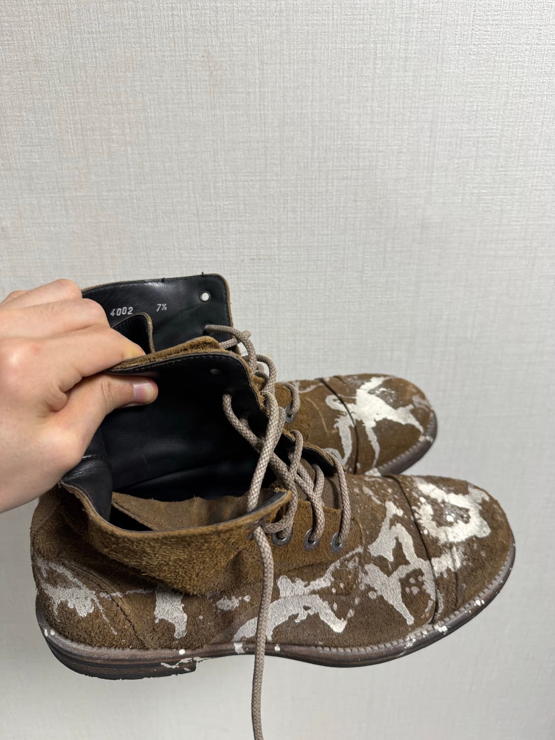 돌체앤가바나 00s 페인팅 아카이브 부츠 상품이미지10