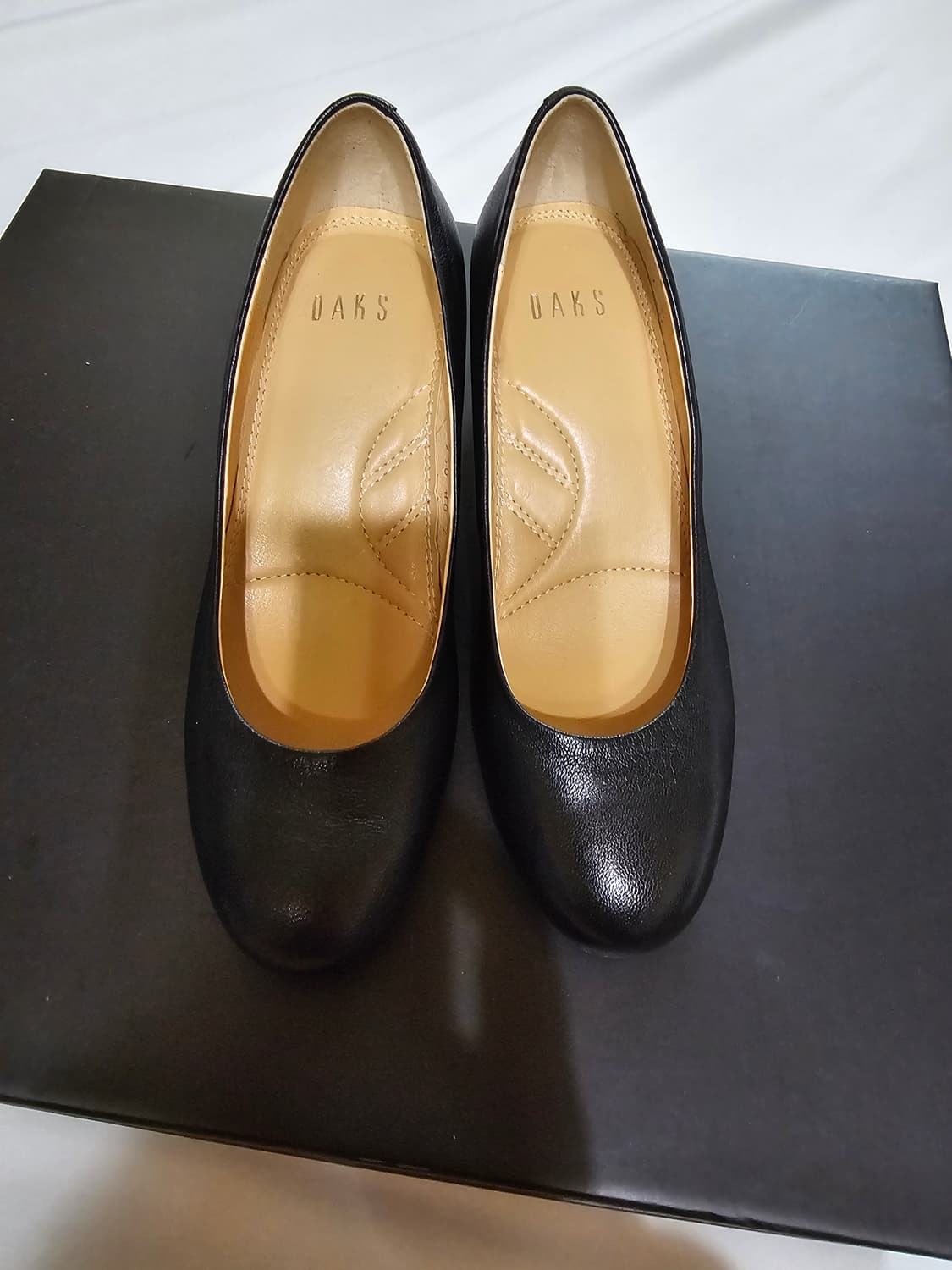 [36,230] 닥스 여성 5cm 정장구두 면접구두 블랙 기본 펌프스 상품이미지7