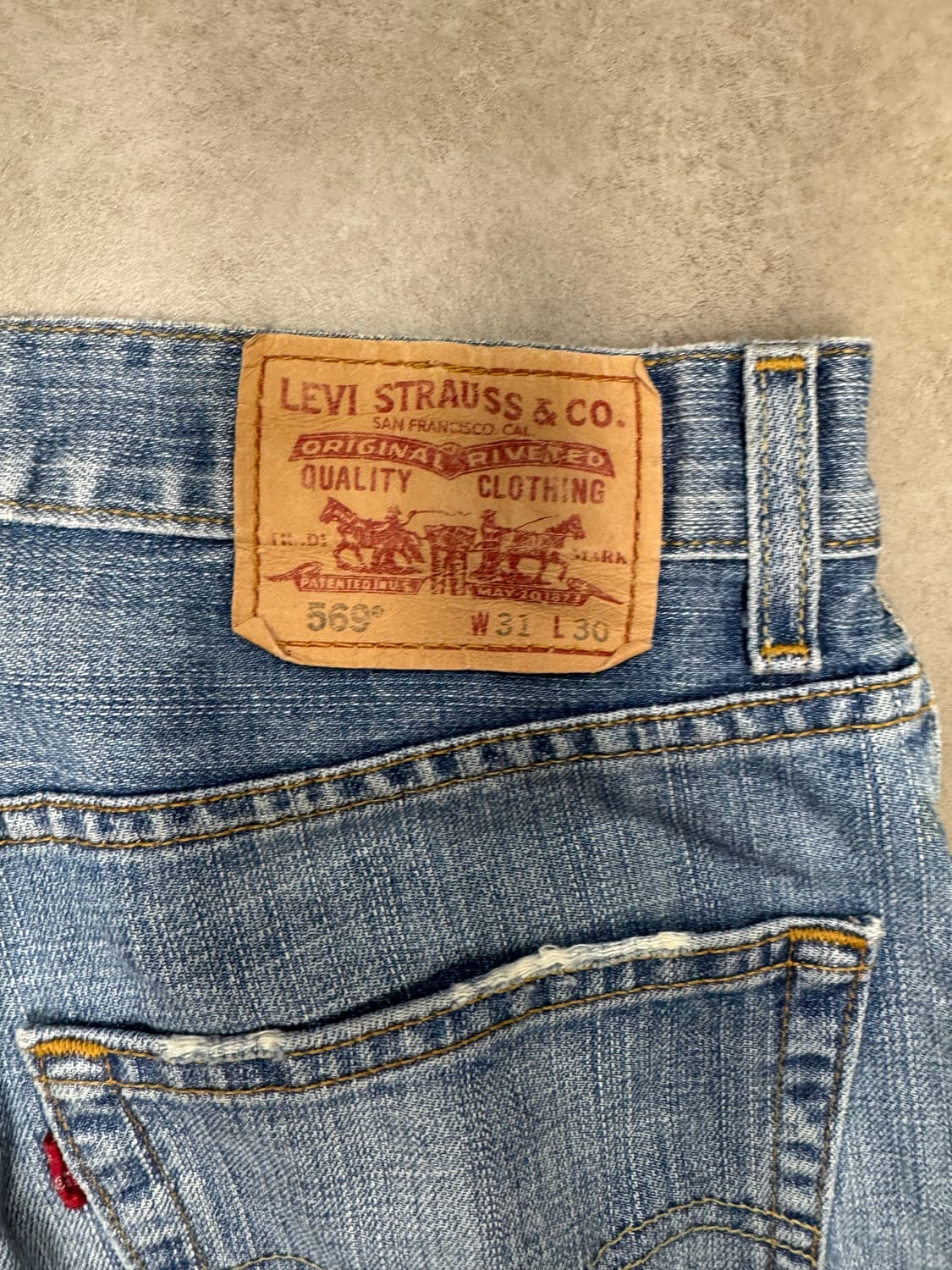 리바이스 569 데님팬츠 상품이미지5