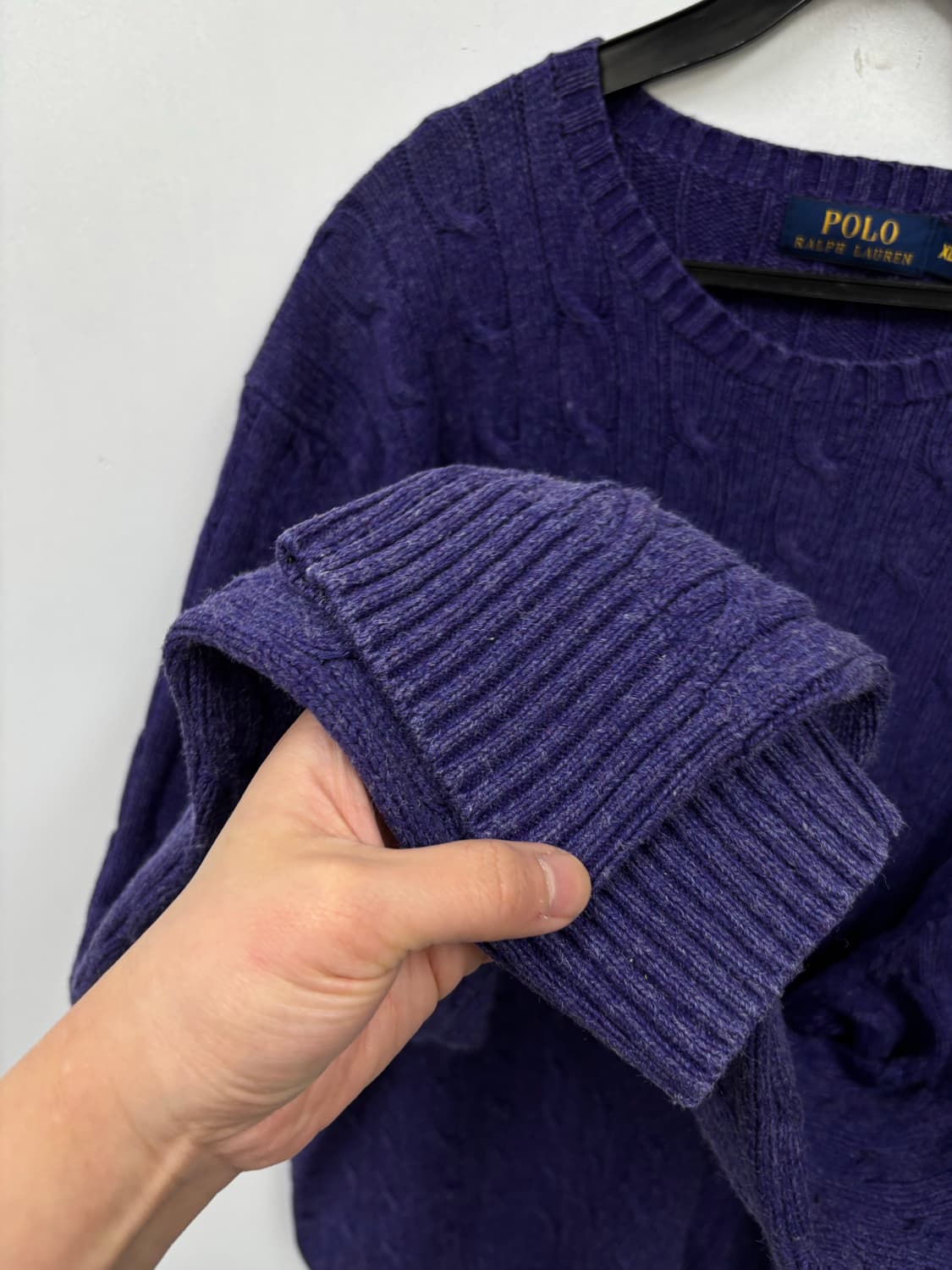 폴로랄프로렌 케이블 울 니트 상품이미지3