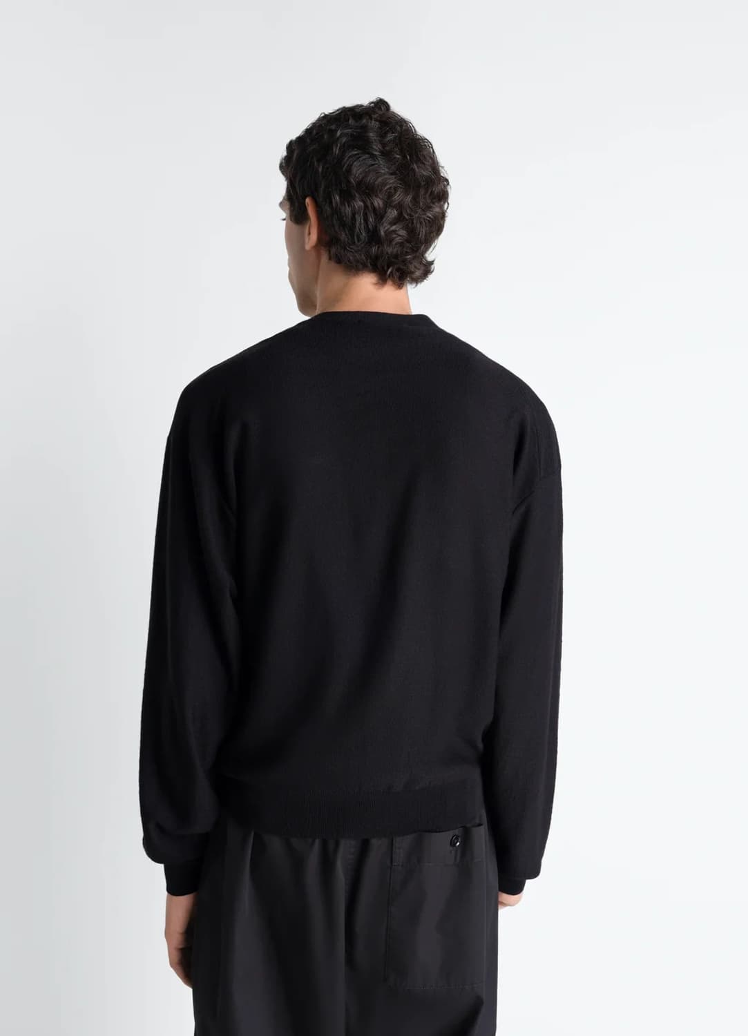 [S]르메르 26ss 트위스트 가디건/블랙 상품이미지6
