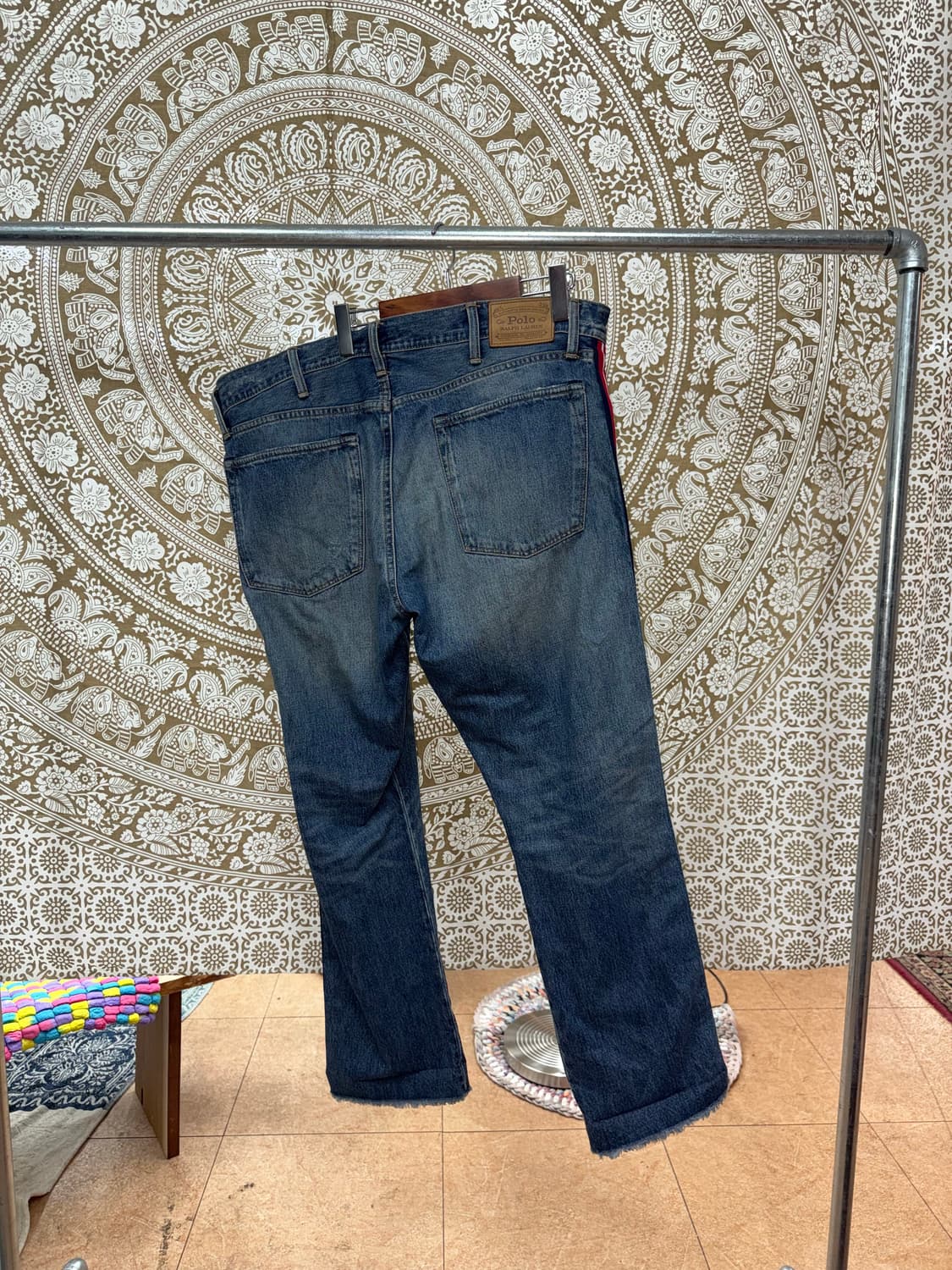폴로 랄프로렌 빈티지 사이드라인 데님팬츠  상품이미지6