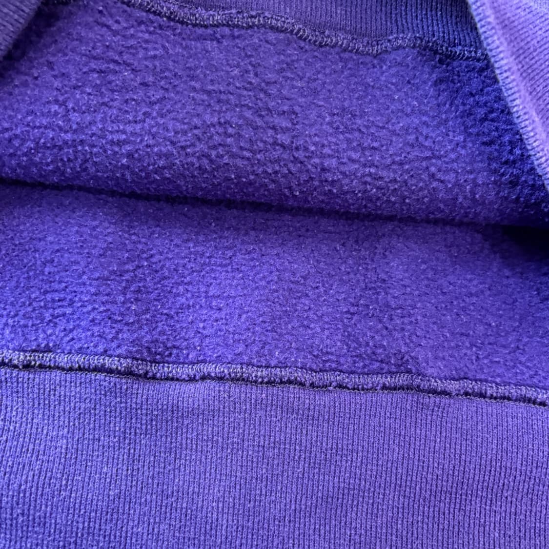 90s Russell 90년대 미국 생산 러셀 블랭크 퍼플 스웻셔츠 상품이미지8