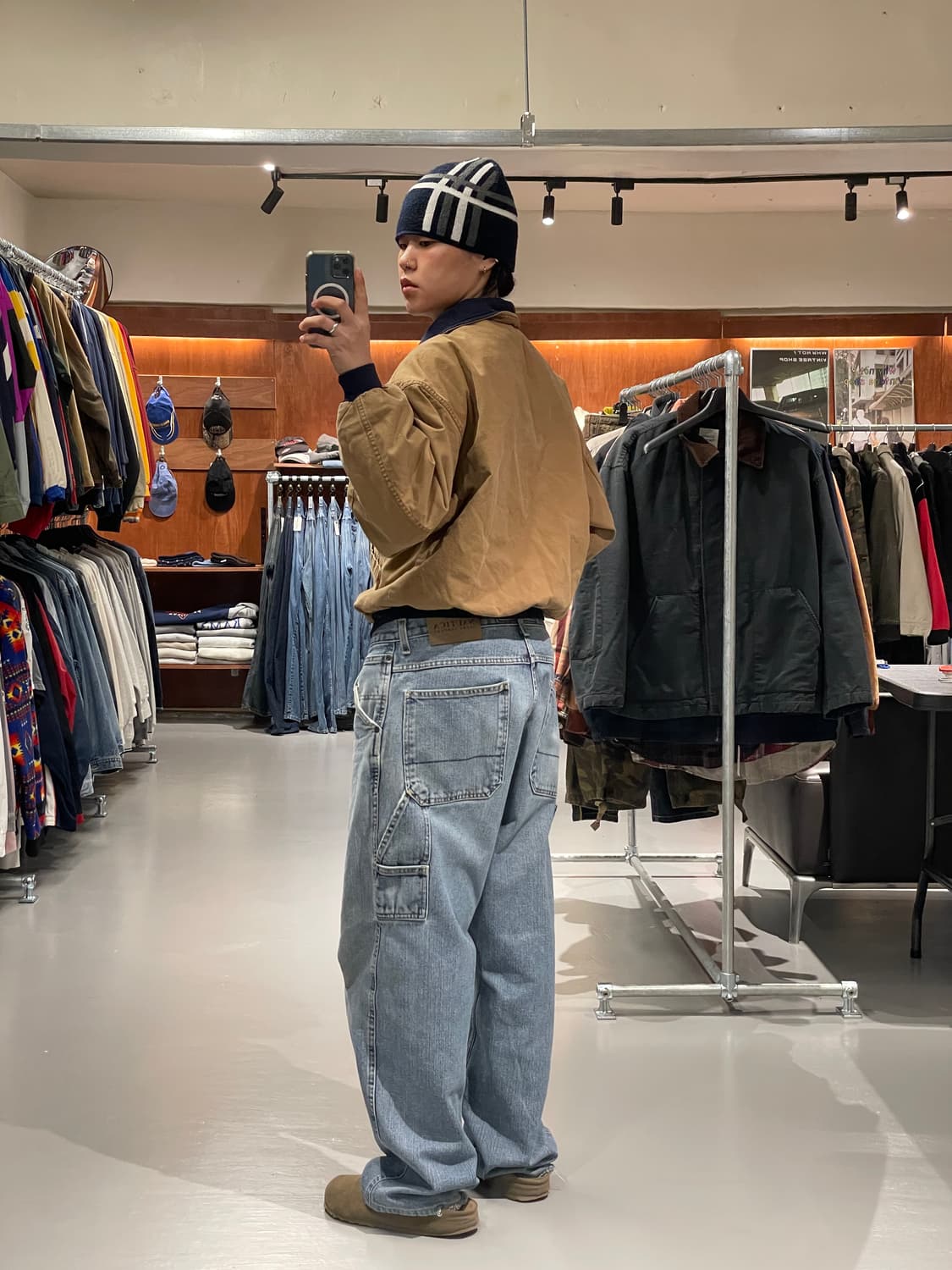 90's made in USA 워크 자켓   상품이미지4