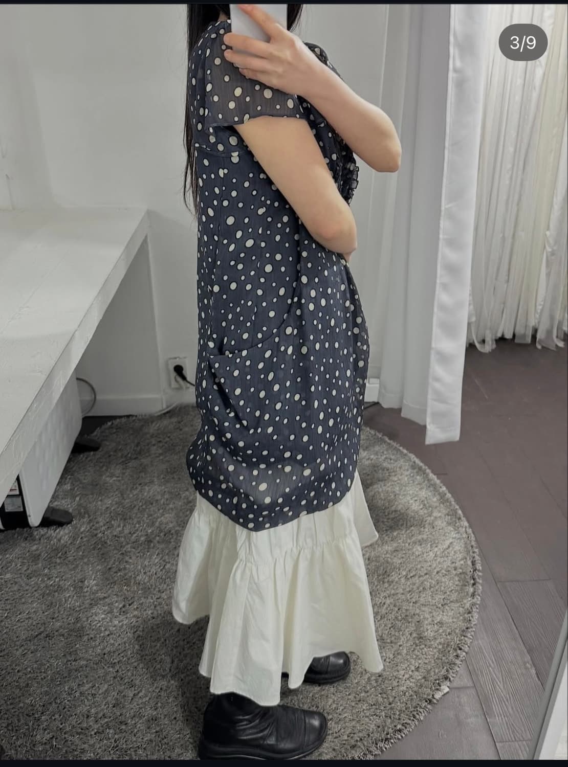 tiara dot frill onepiece 상품이미지6