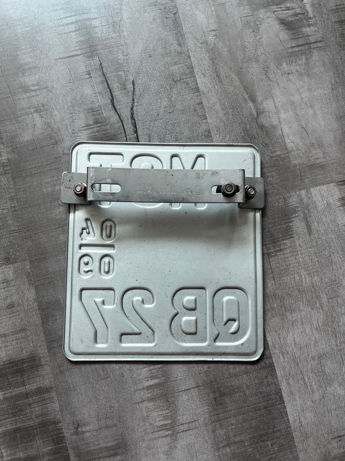 올드 베스파, 람브레타 튜닝용 독일 번호판 인테리어 소품 상품이미지2