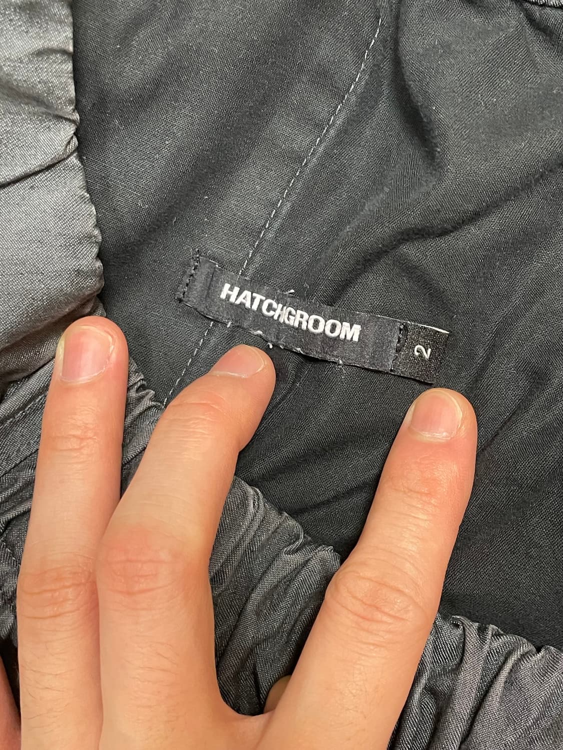 해칭룸 mil pants cpn washed stone indigo 2 상품이미지3