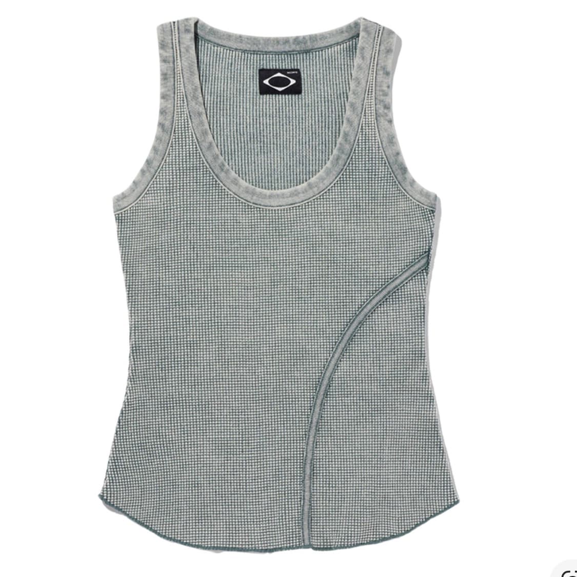 (W) Mischief Layered Waffle Hoodie S 상품이미지3