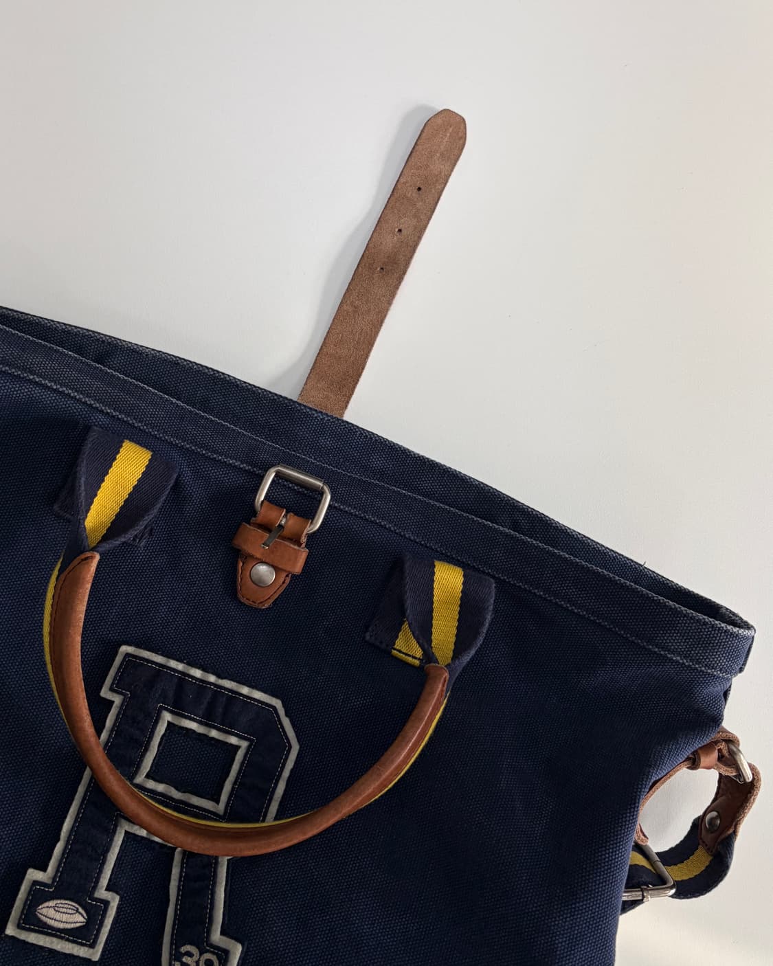 폴로 랄프로렌 럭비 빈티지 캔버스 토트백 상품이미지8