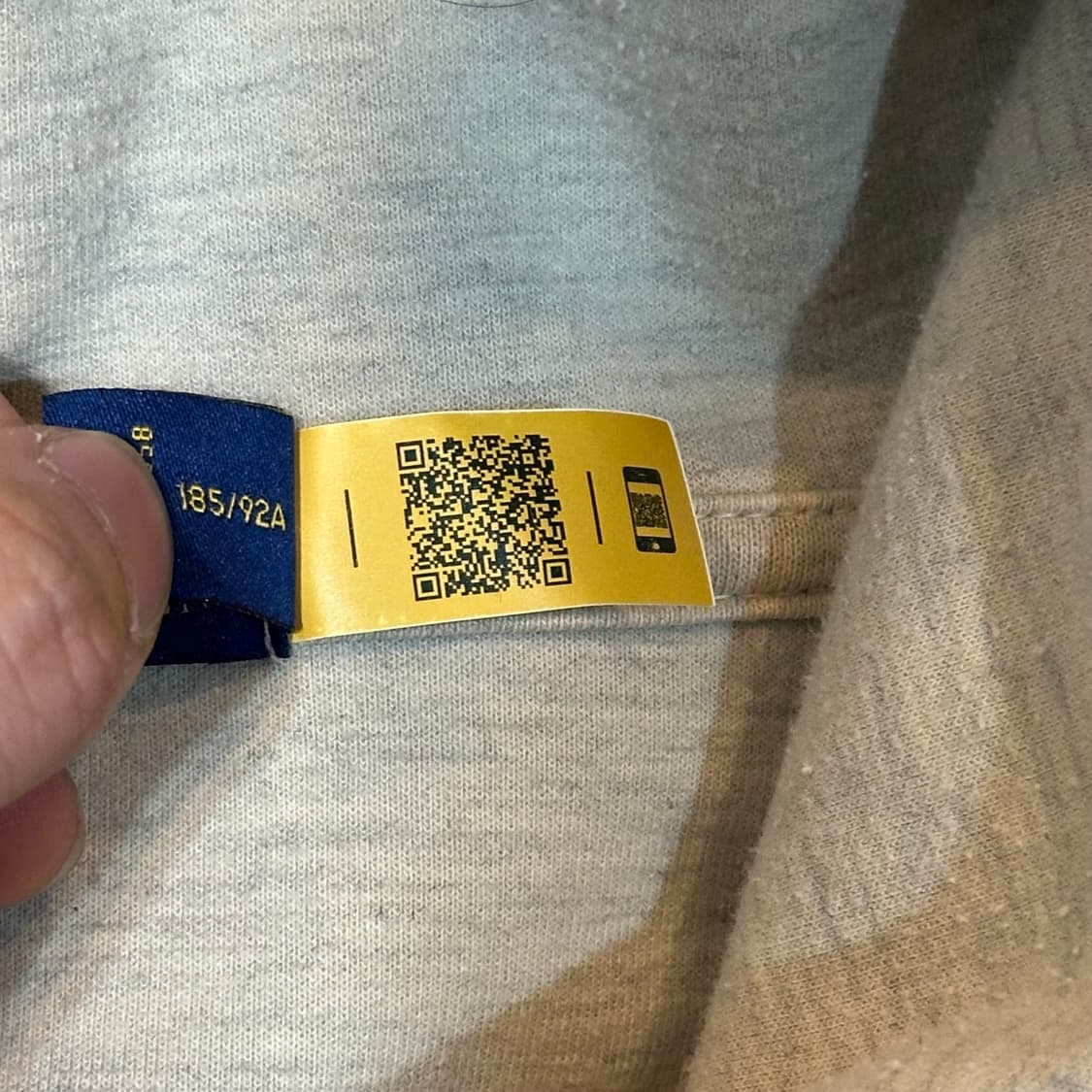 XL 폴로랄프로렌 베이지 후드티 상품이미지5