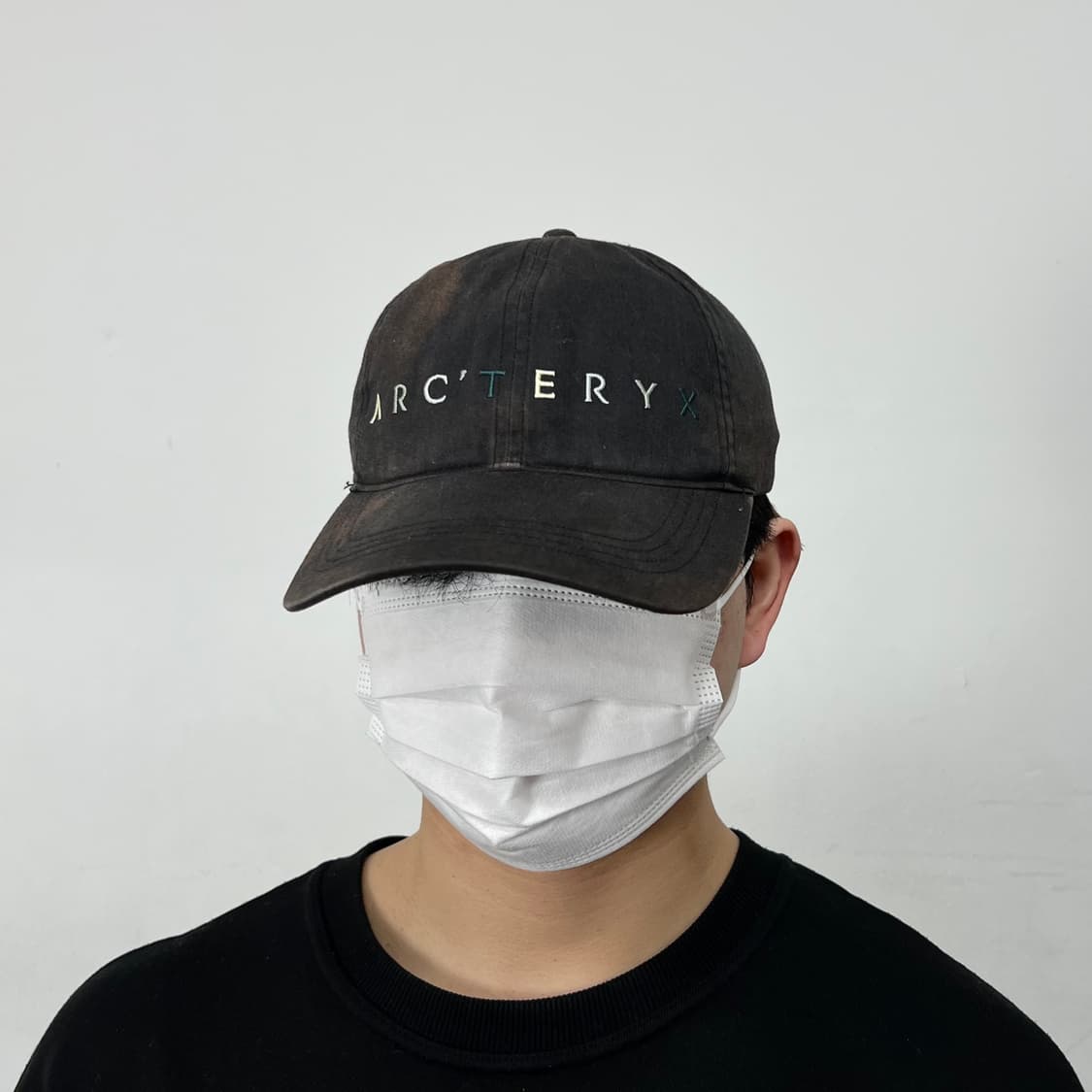 아크테릭스 로고 썬 페이딩 로고 볼캡 상품이미지2