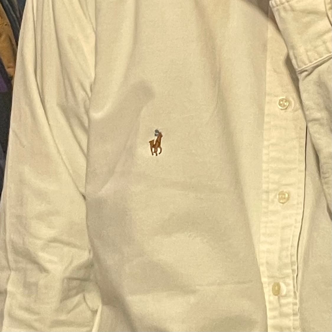 [IM] Polo 폴로랄프로렌 화이트 긴팔셔츠 상품이미지6