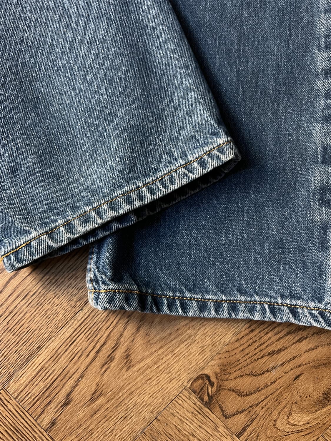 [34]00's 리바이스 USA 505 미디엄블루 데님 팬츠 상품이미지7