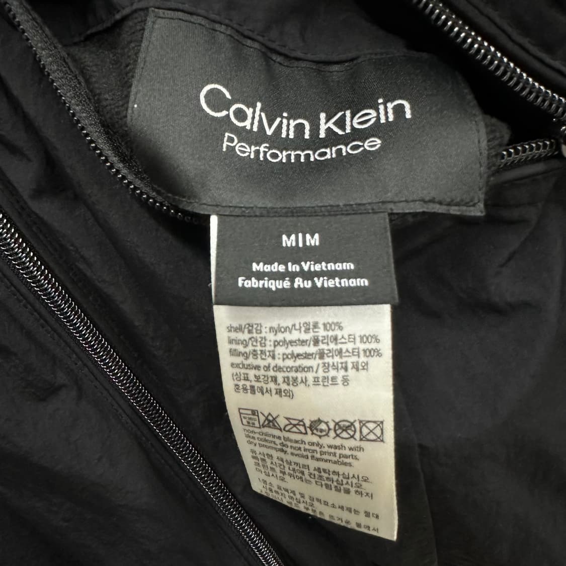 95 캘빈클라인 여자 양면 리버서블 누빔 하프 점퍼 상품이미지5