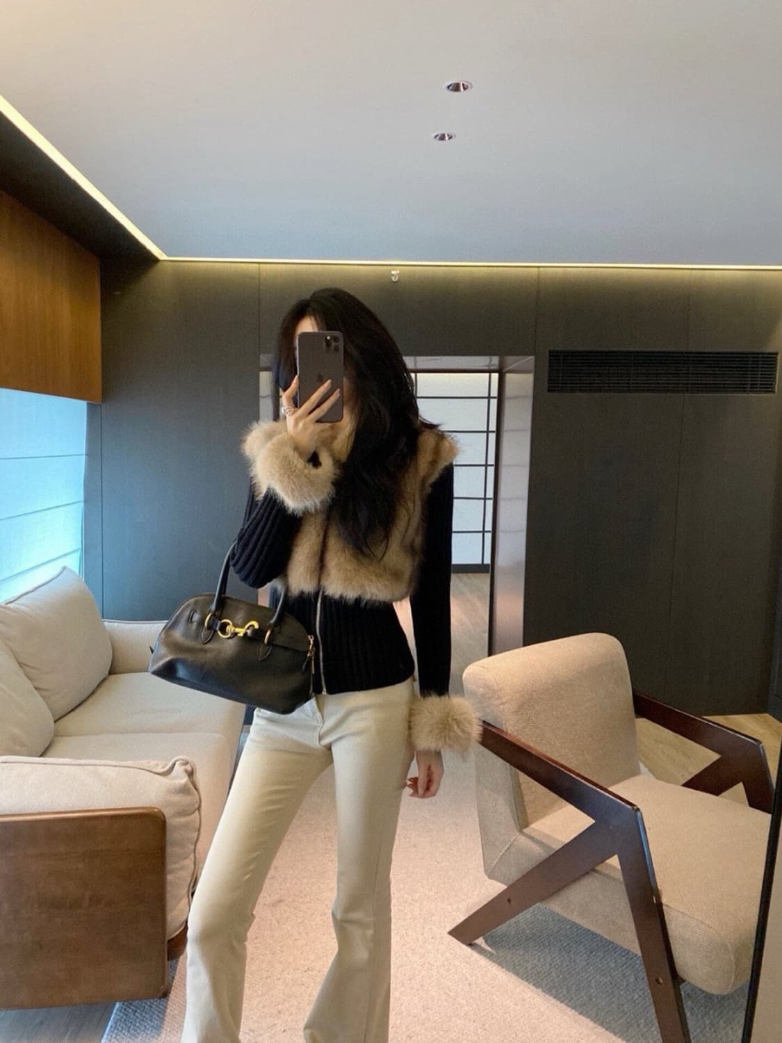 26SS 셀린느 트리밍니트집업 상품이미지5