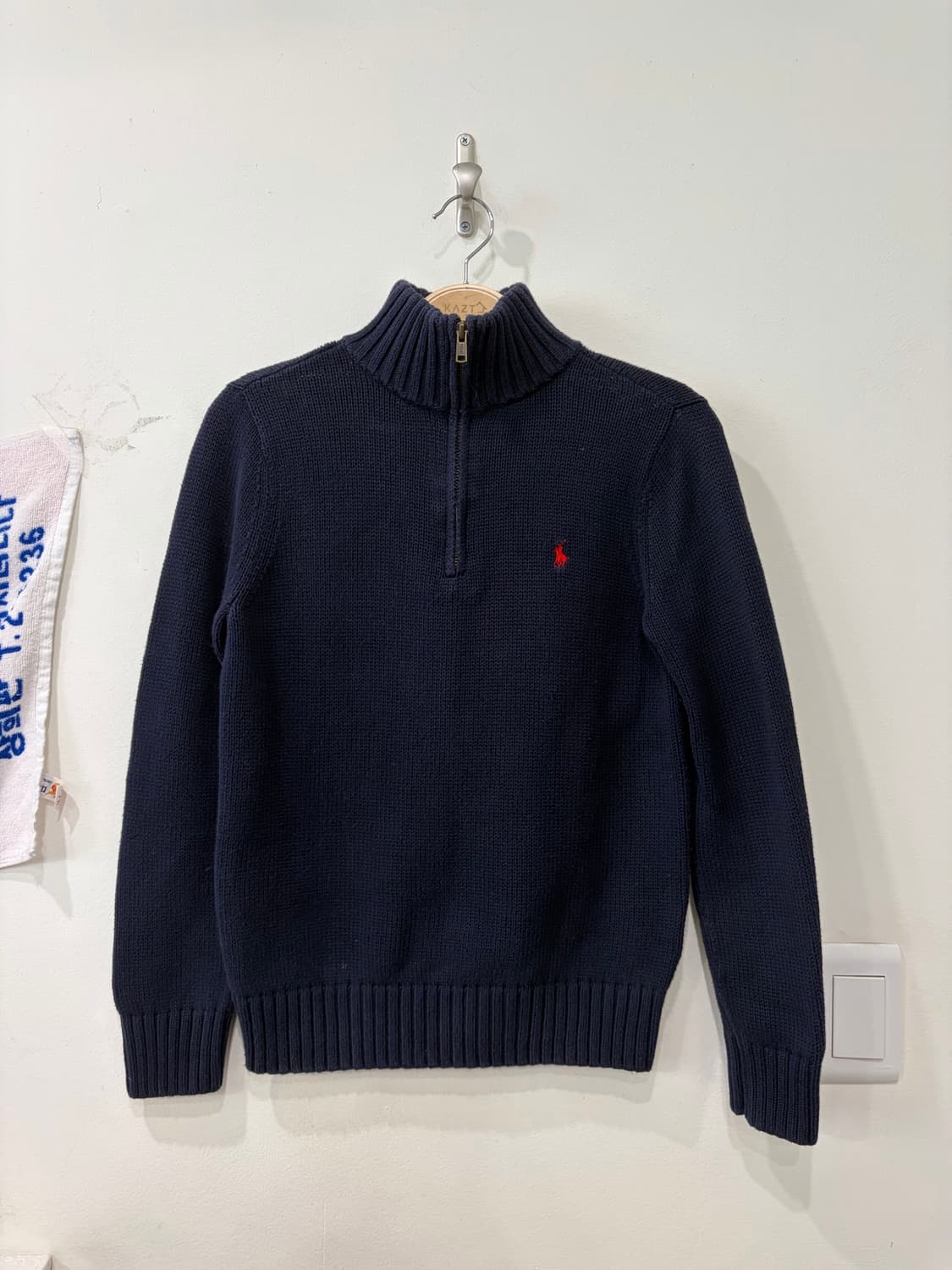 297. 폴로 반집업 니트 상품이미지1