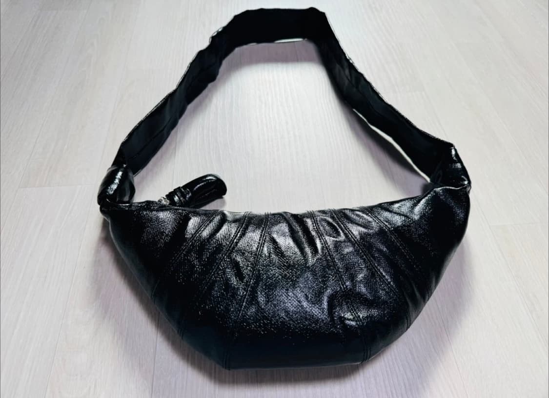 르메르 크루아상백 코티드블랙 스몰 상품이미지2