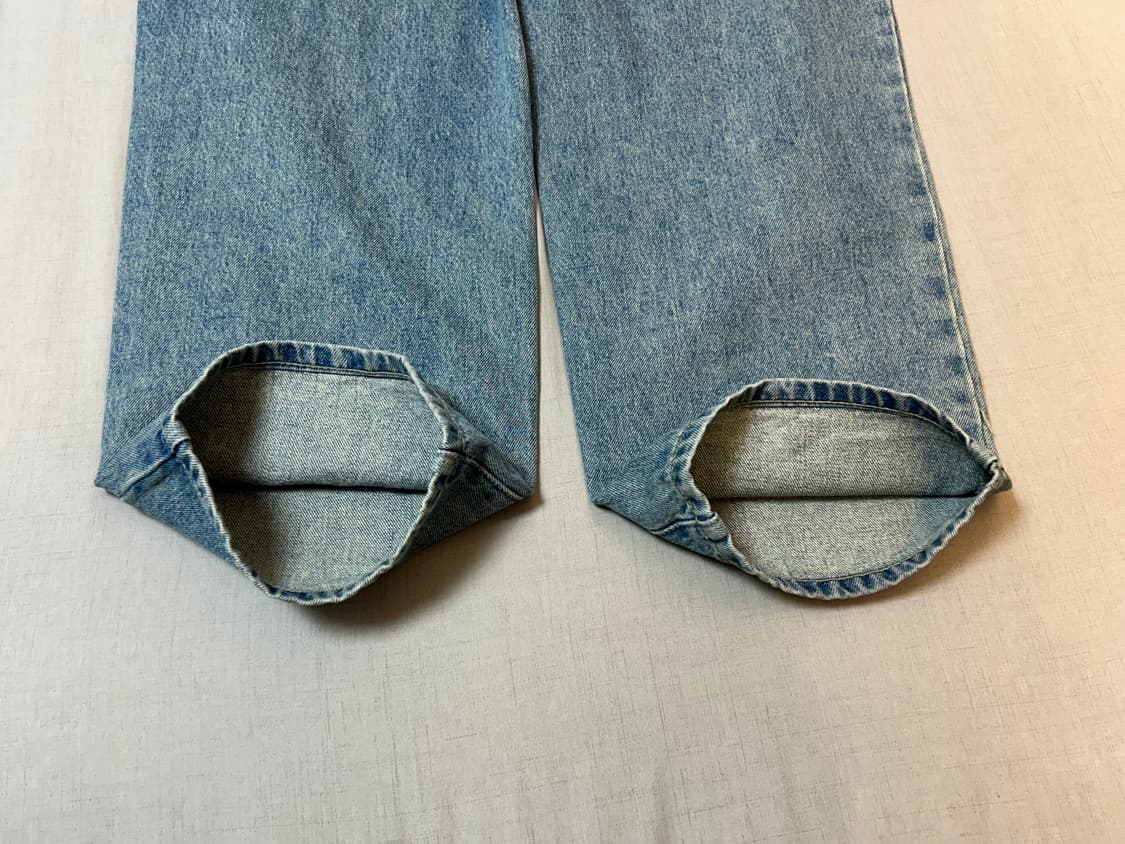 Grateful Dead 워시드 데님 팬츠 라이트 블루 상품이미지4