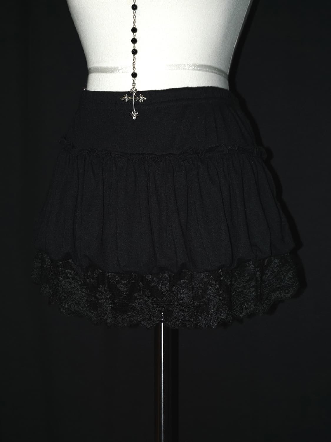 (ji.maxx) gothic lace pumpkin skirt 상품이미지3