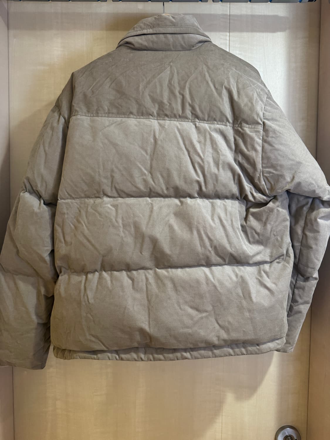 클럽모나코 25fw 샘플 코듀로이 구스다운 100 상품이미지2