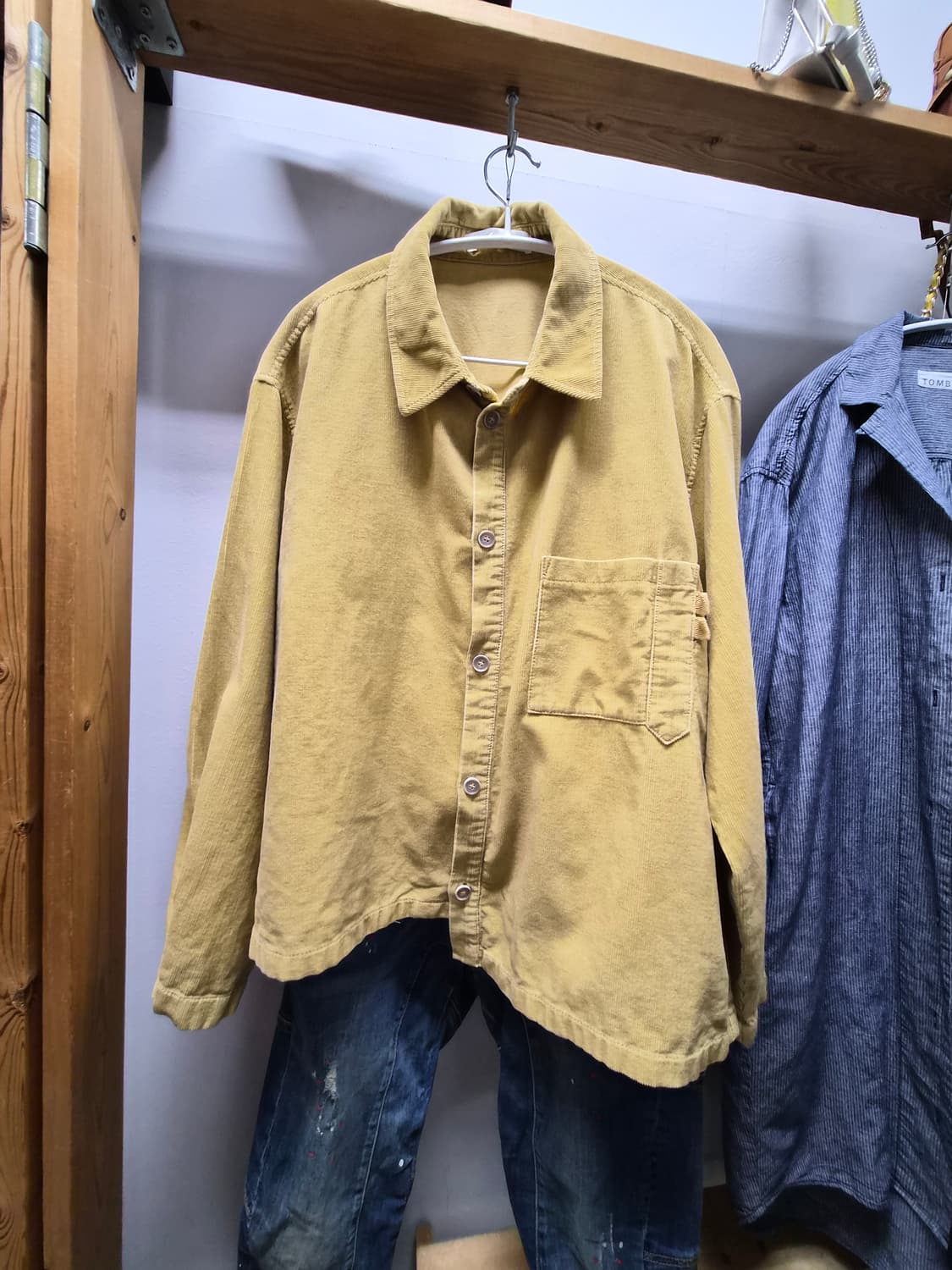 비이커 코듀로이 박시셔츠 상품이미지5