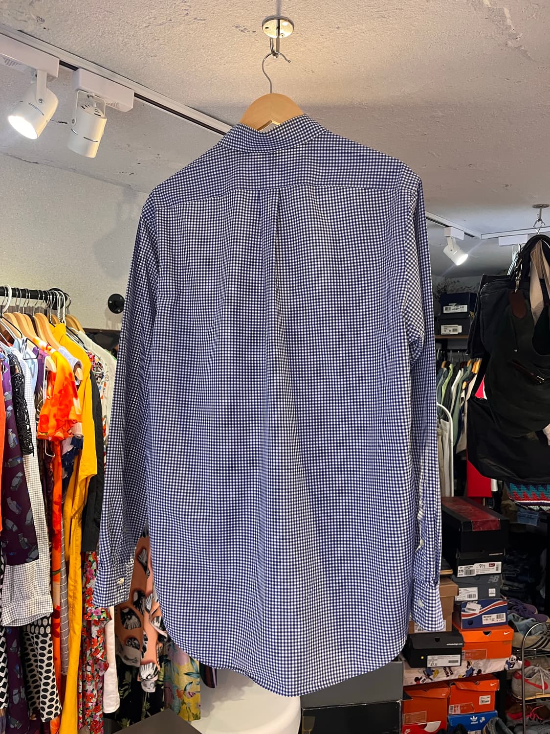 폴로 랄프로렌 깅엄 체크 셔츠 상품이미지3