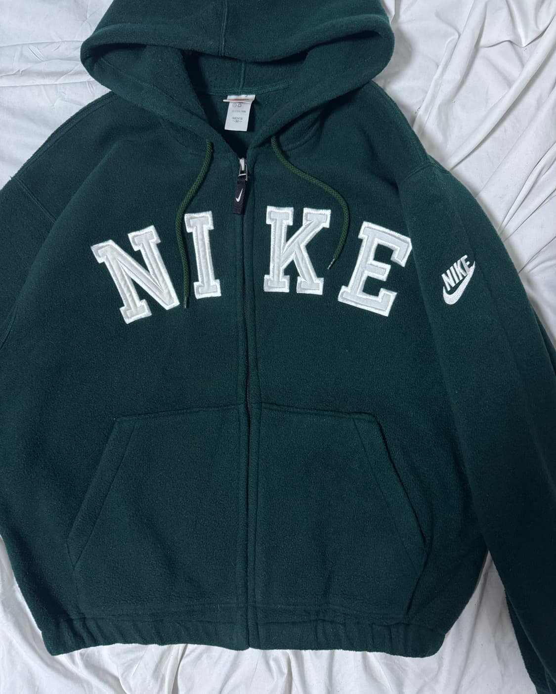 90s 나이키 빅 로고 플리스 후드집업 상품이미지3