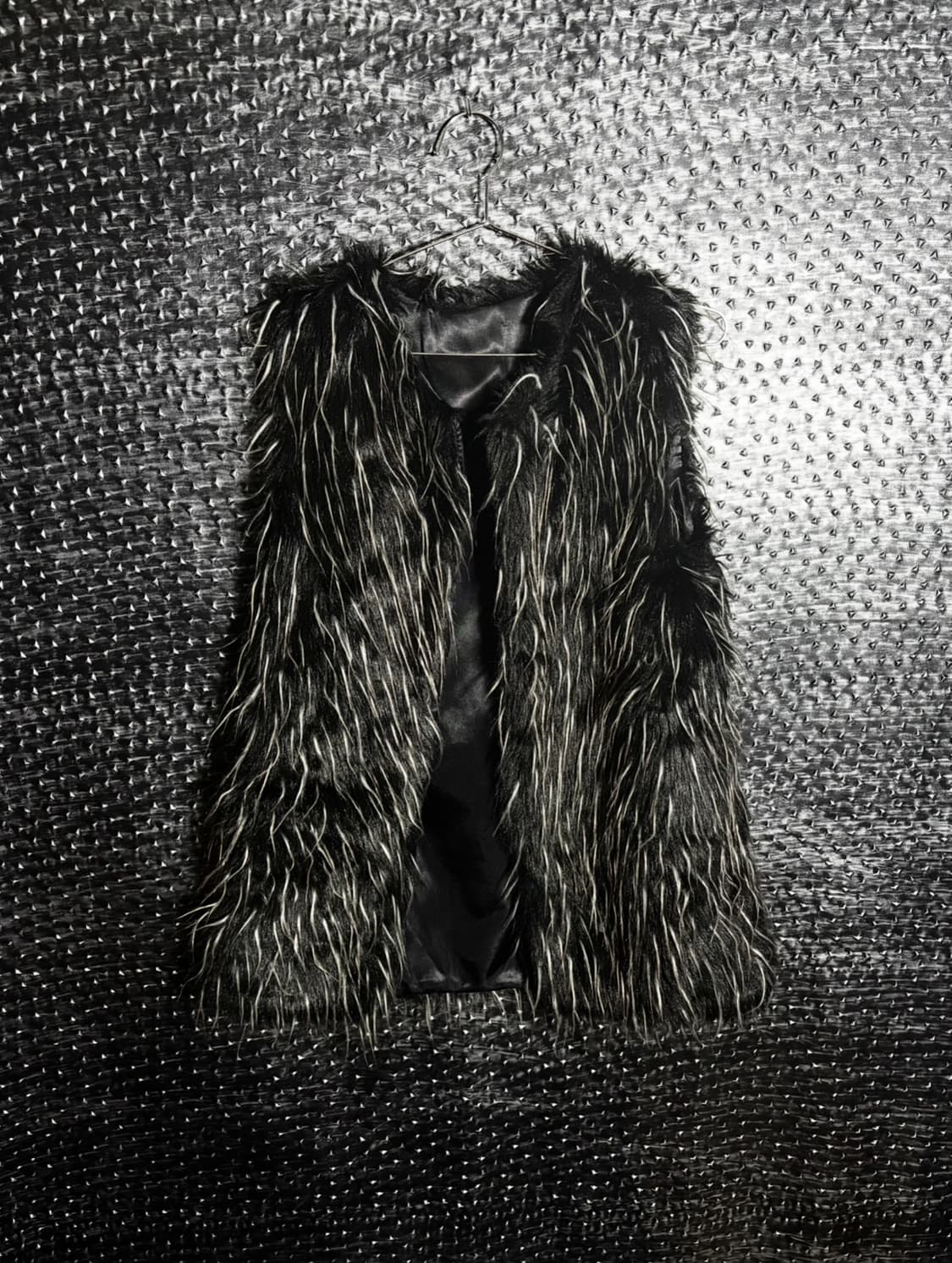 롱헤어 퍼 베스트 상품이미지1