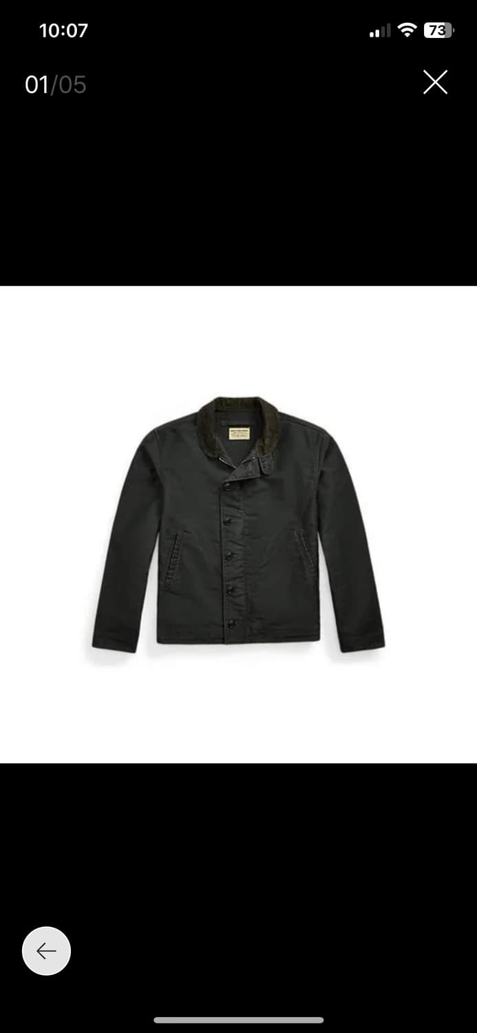 rrl 덱자켓 상품이미지1