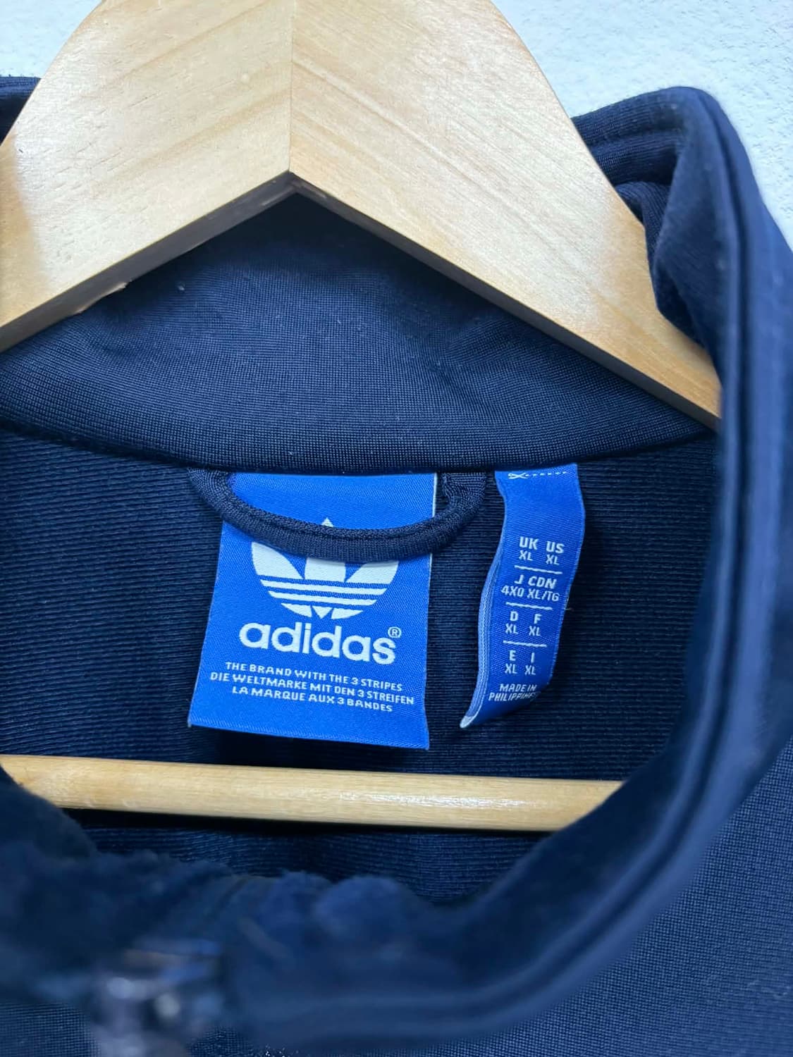 [XL] 아디다스 파이어버드 네이비 빅사이즈 져지 해외 상품이미지3