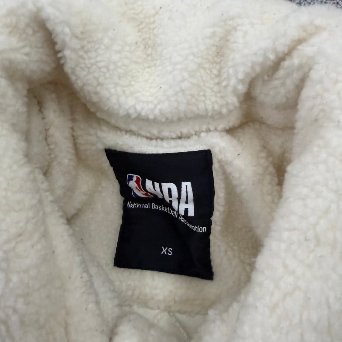 XS NBA 여성 양털 뽀글이자켓 0130H1 상품이미지3