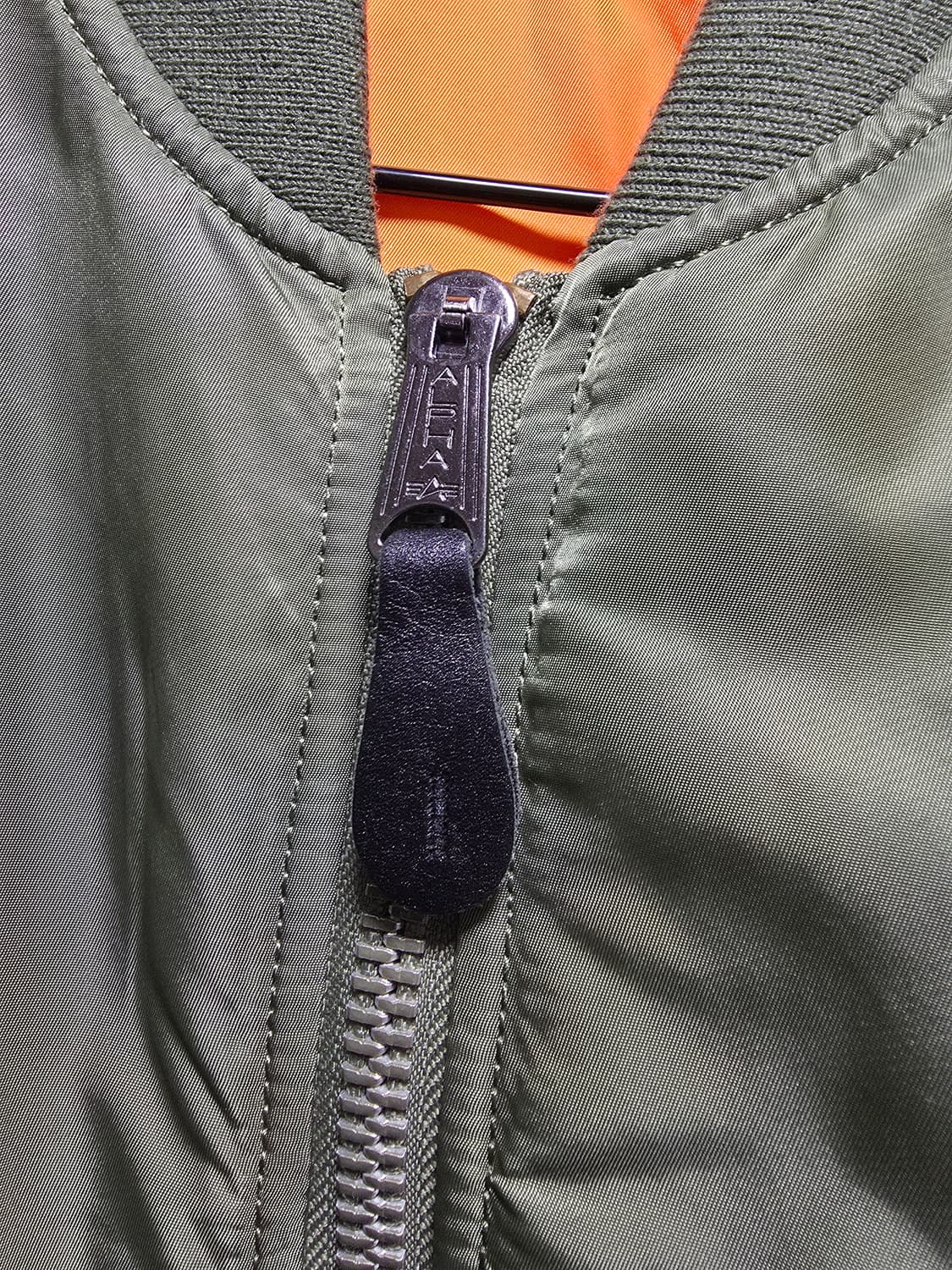 알파인더스트리 MA-1 슬림핏 라지(100사이즈) 상품이미지3