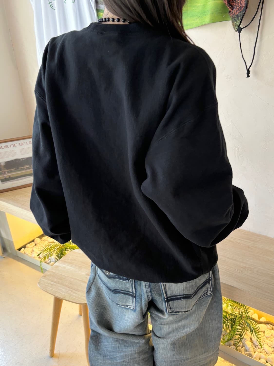 SUPREME 시티스 아크 크루넥 블랙 맨투맨 스웻셔츠  상품이미지6