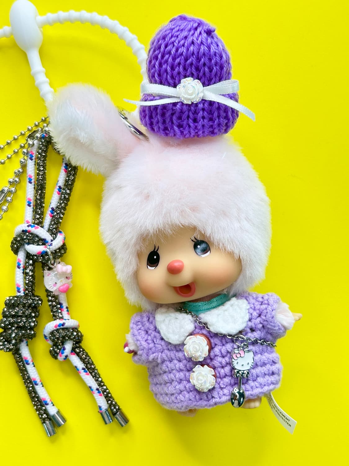 (59)정품 치무탄 𝗛𝗲𝗹𝗹𝗼 𝗞𝗶𝘁𝘁𝘆 커스텀키링 상품이미지2