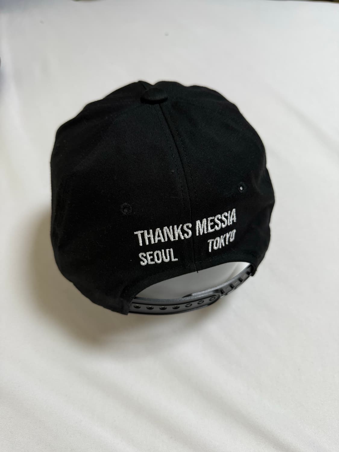 땡스메시아 / 양키즈 로고캡 / 블랙 / os 상품이미지3