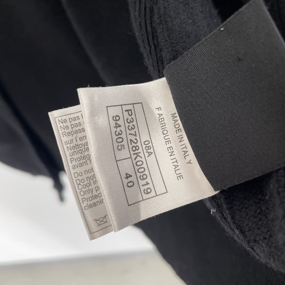 샤넬 블랙 집업 롱 가디건 상품이미지8