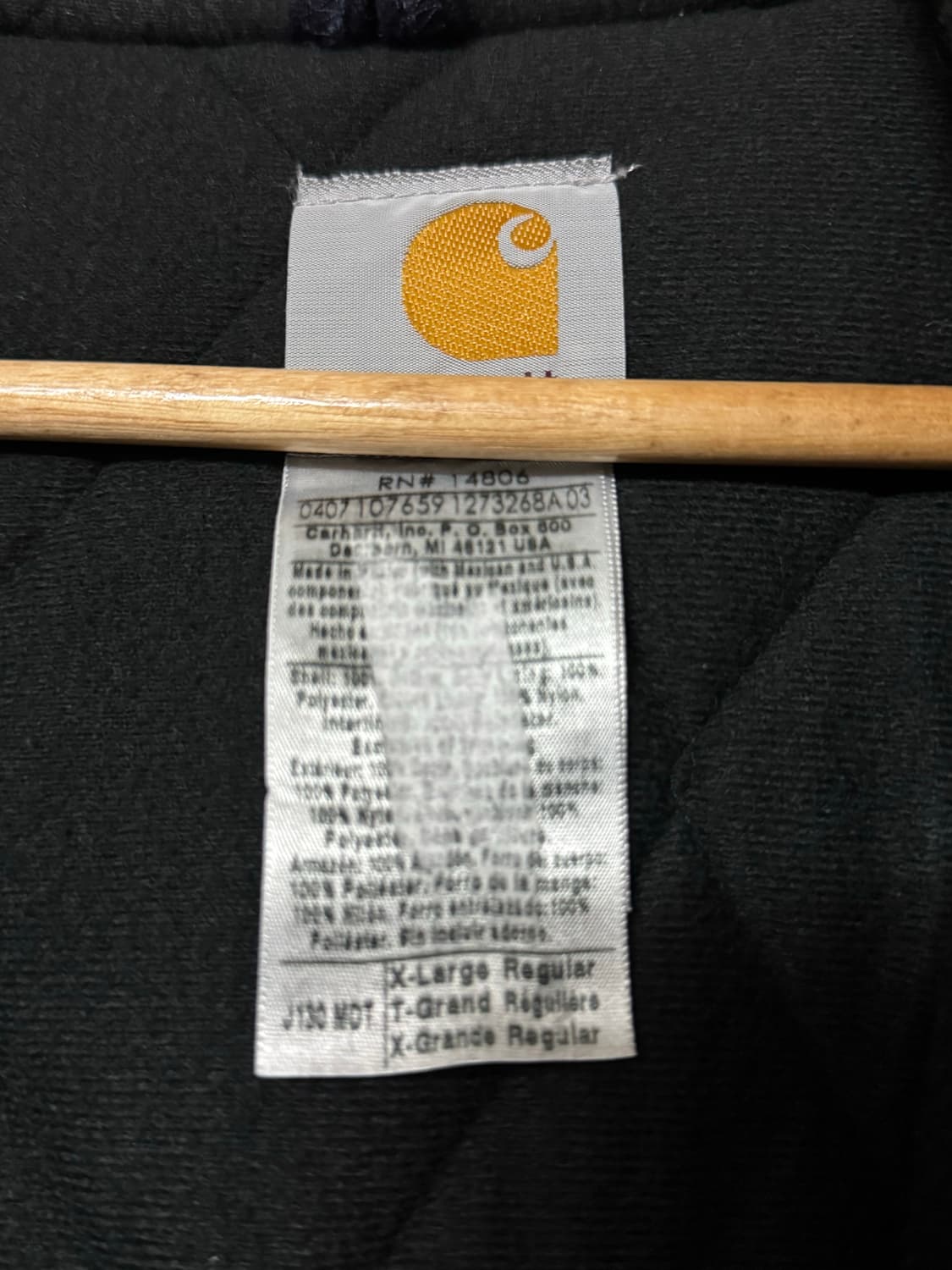 칼하트 후드집업 j130 MDT 상품이미지5