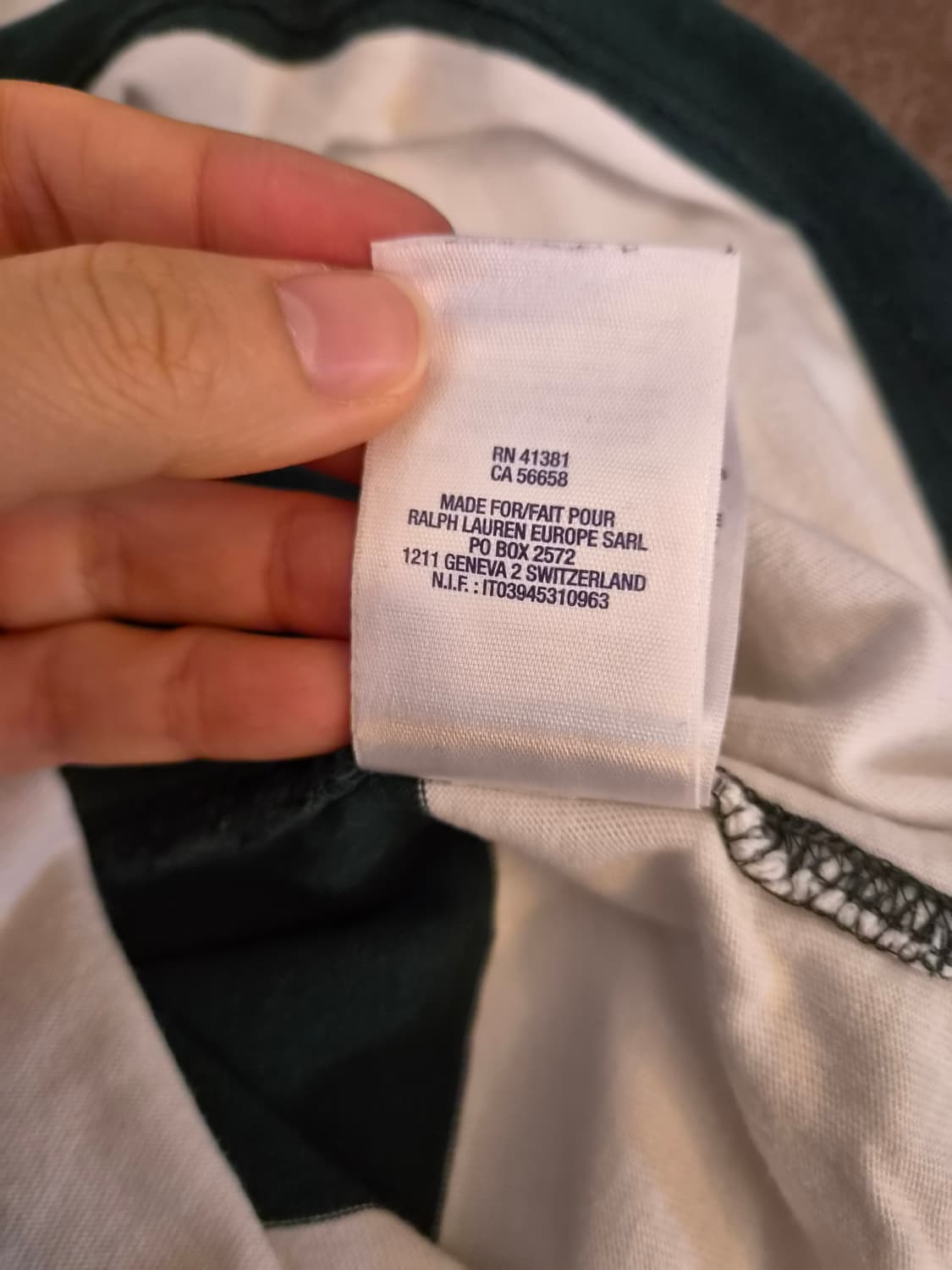 폴로랄프로렌 키즈 긴팔코튼카라티셔츠 7T 상품이미지8