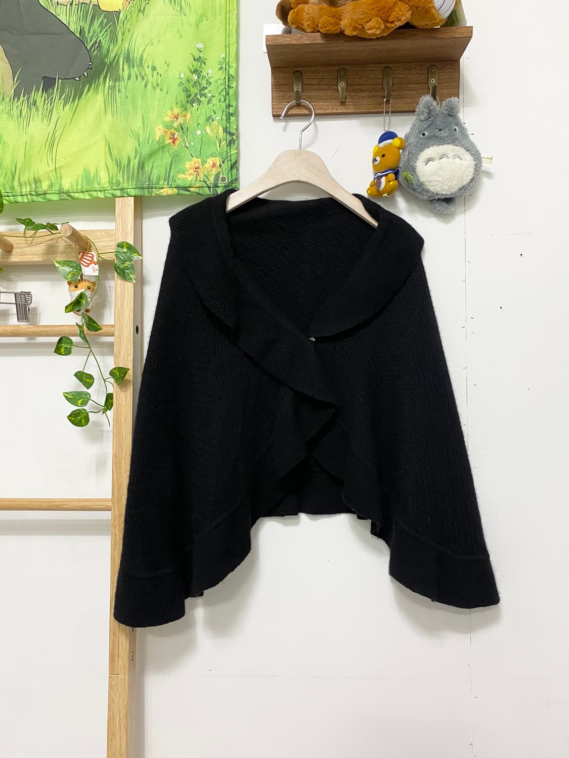 ꒰ঌ 사와코 무채색 케이프 세트 ໒꒱ 상품이미지5