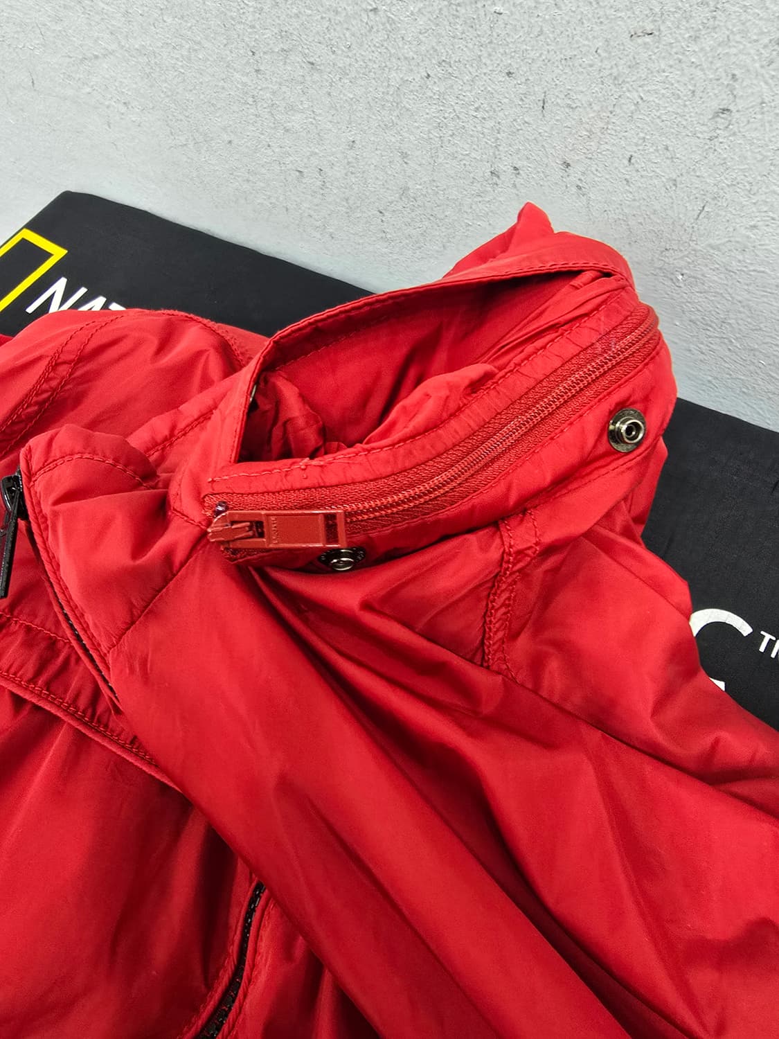 라코스테 빈티지 바람막이 블루종 자켓 100 상품이미지3