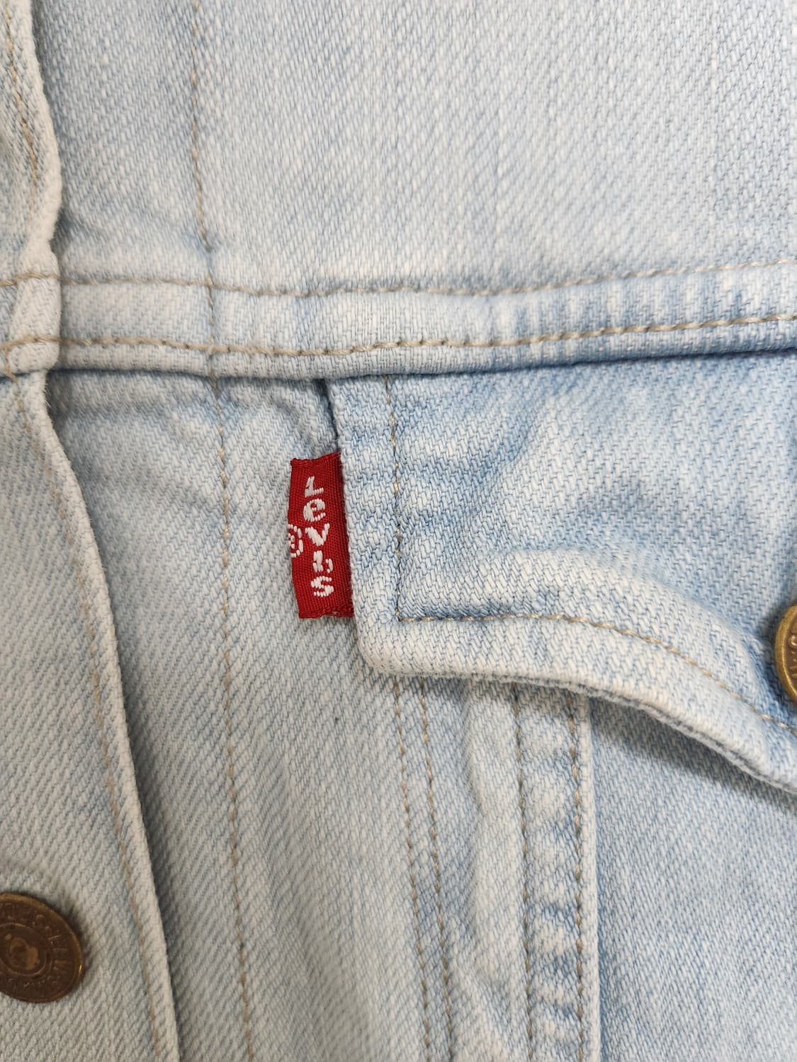 리바이스Levis 연청 데님 자켓 L - J47 상품이미지7