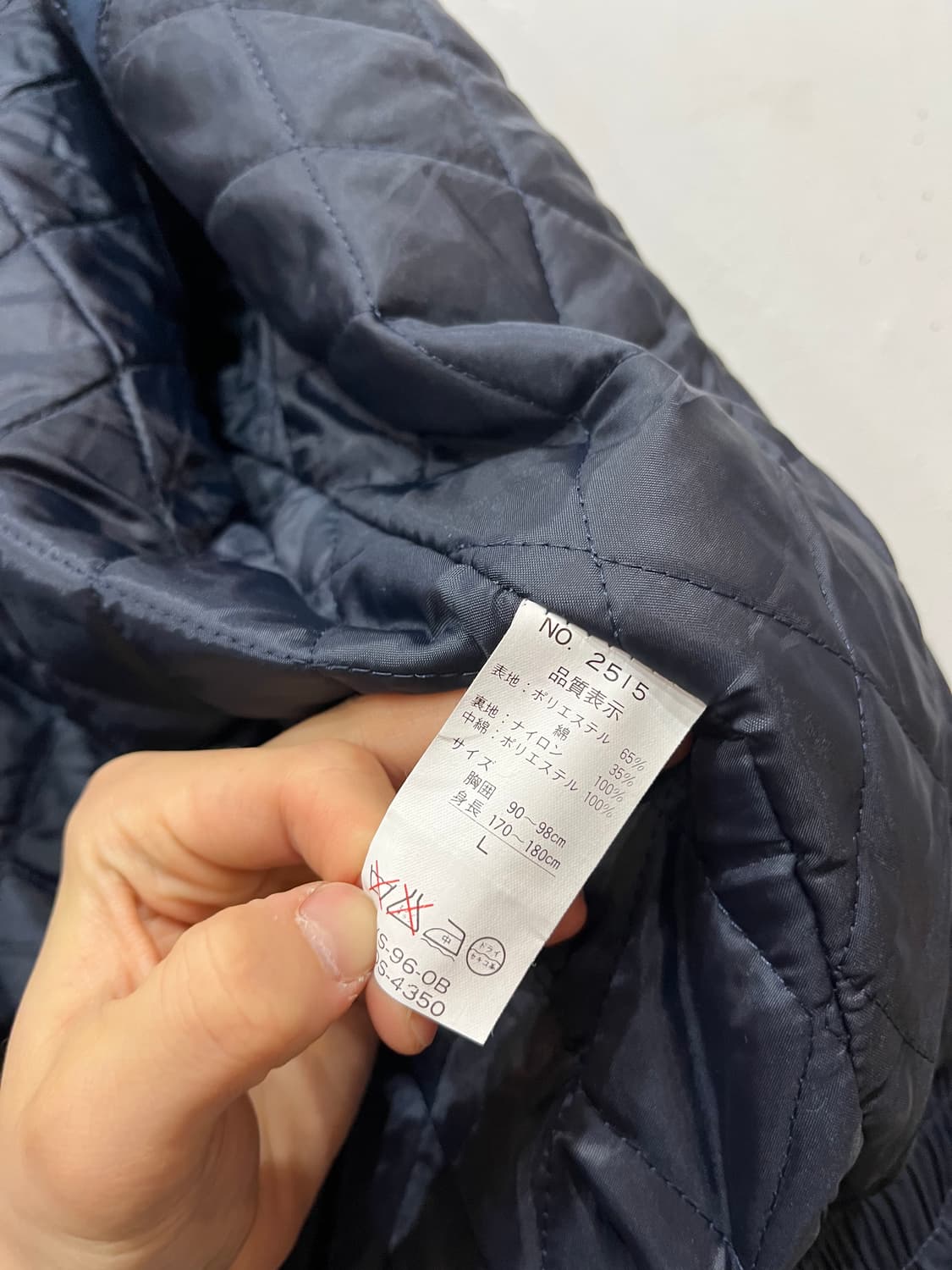 THE MARQUIS JPN 봄버자켓 네이비  상품이미지8