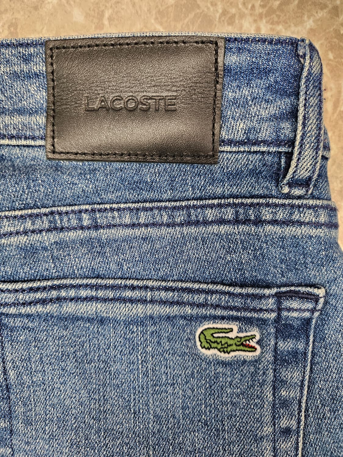 라코스테 여성용 세미 부츠컷 데님 26~27 상품이미지3